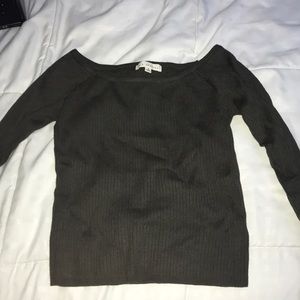 off the shoulder long sleeve